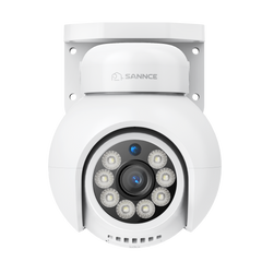 4K 8-Channel PoE Security NVR System with 7PCS 8MP Cameras, 1X 20X PTZ + 4X Bullet + 2X PT IP Cameras, Auto Tracking, Two-Way Audio, Night Vision
