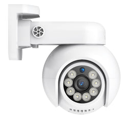 10 Channel 4K 24/7 PoE Security Camera System, 8MP Pan-Tilt Turret & Bullet IP Cameras, AI Human/Vehicle Detection, Two-Way Audio