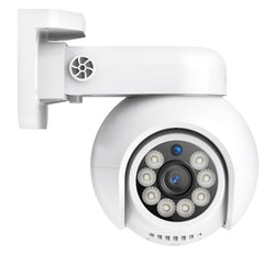 4K UHD PoE Security Outdoor PT IP Camera - Pan & Tilt, AI Vehicle Detection, Two-way Audio, Up to 256GB microSD Card Storage, ONVIF Compliant, Compatible with SANNCE N98PBD/N96PBK