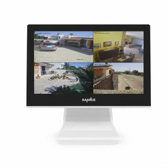 2K Super HD 10 Channel NVR, 10.1" LCD Monitor, Smart Motion Alerts, AI Human Recognition, Work with Alexa