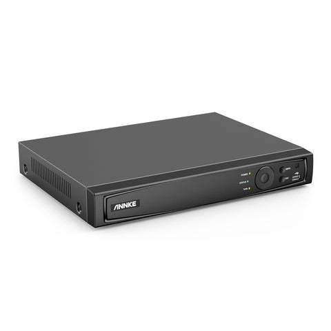 4K 4 Channel H.265+ PoE NVR, RTSP Supported, Works with Alexa
