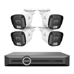 SANNCE 3MP 8 Channel PoE Outdoor Security Camera System, 6MP NVR, S+265., Smart Motion Detection, Smart Playback, Smart Notification with Image Attached