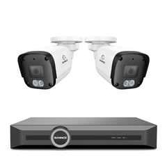 FW800 - 4K PoE Security Camera System w/ Audio, AI Detection, Dual-Light Color Night Vision, IP67 Waterproof