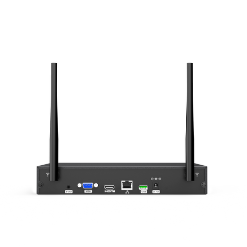 4MP 16-Channel Wireless Security Camera System, 8MP NVR, 10PCS Dual-Lens WiFi Cameras, 170° Wide View, Color Night Vision, AI Detection, Alexa