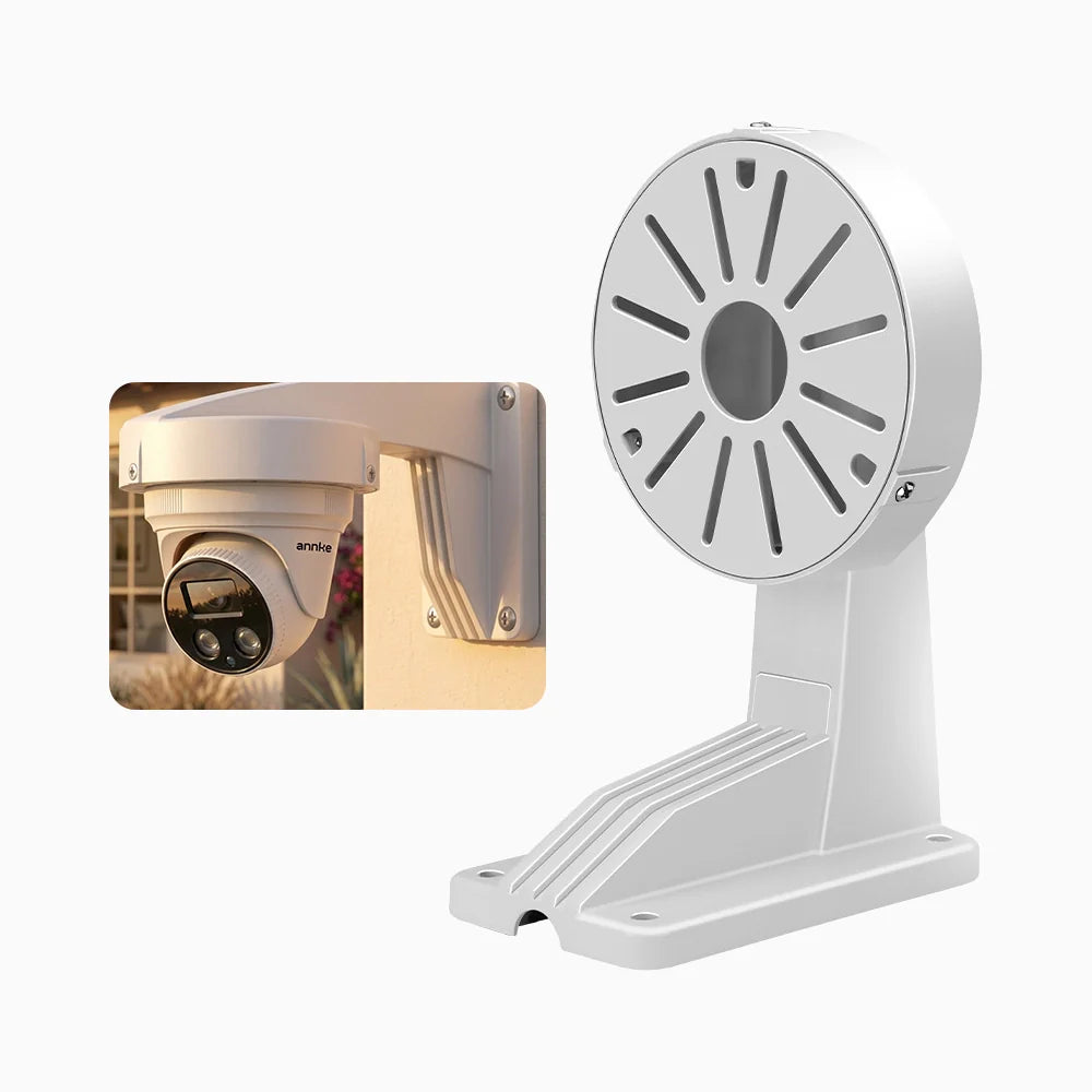 Security Camera Mount Bracket, Heavy-Duty Metal, Wall / Ceiling Mount for Turret & Dome & Bullet Cameras, Compatible with Conventional Security Camera