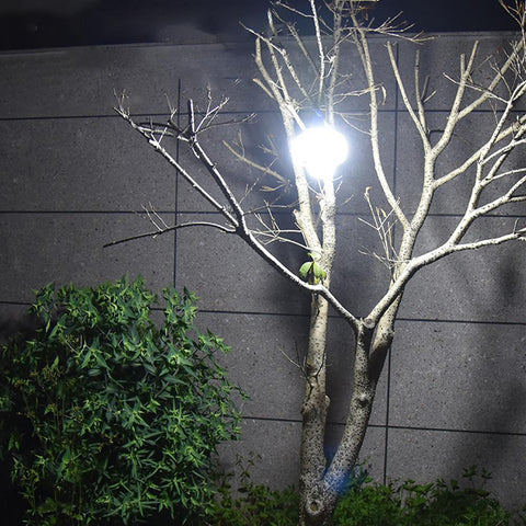 Outdoor Football LED Light - Portable Folding Bulb, Solar Powered, Multi-scene, Emergency Charging Night Lamp, Waterproof, Rechargeable