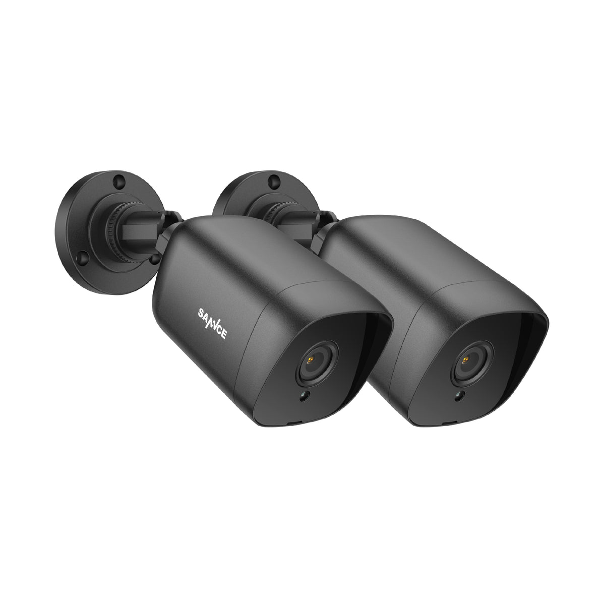 1080P Security Camera Kit, 100 ft IR Night Vision, Digital WDR & DNR, IP66 Waterproof for Indoor and Outdoor, Pack of 2