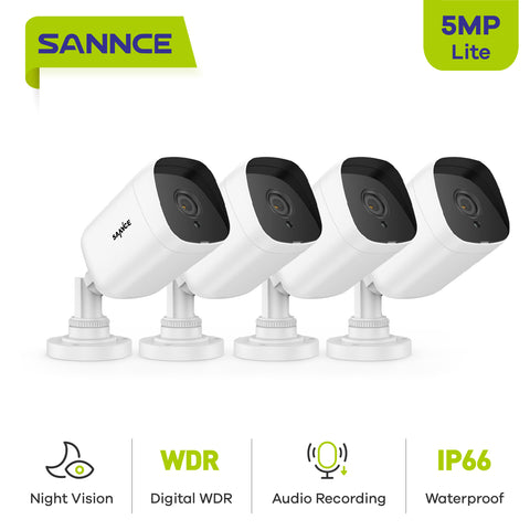 5MP Full HD Wired Bullet Security Camera