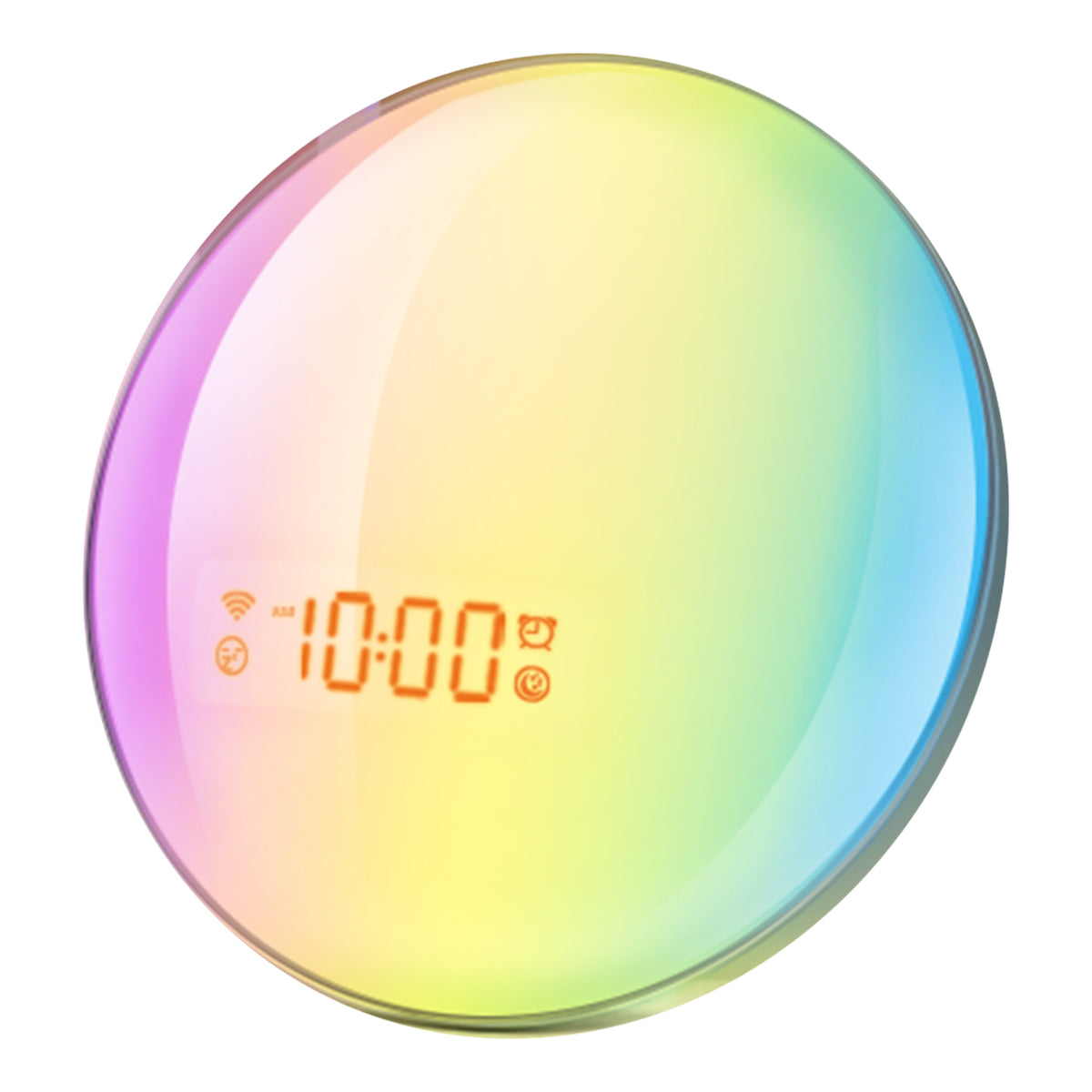 Smart Sunrise Alarm Clock, Sun Simulation Wake up Light,16 Natural Sounds & 9 Lighting Effects, White Noise, for Kids, Heavy Sleepers, Bedroom, Work with Alexa & Google Home, Ideal for Gift