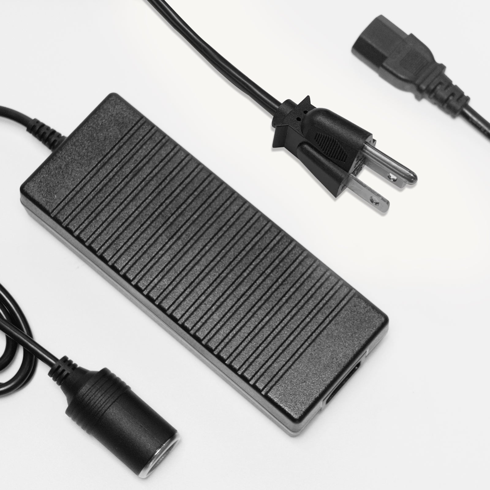 AC to DC Converter, 100V ~ 240V to 12V 10A 120W Power Supply Adapter, Car Cigarette Lighter Socket AC/DC Transformer for Inflator, Car Vacuum Cleaner, Car Refrigerator and Other Auto Devices