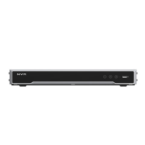 4K 16 Channel PoE NVR, Up to 32MP Resolution, USB 3.0 Interface, Supports Thermal/Fisheye/People Counting/Heatmap/ANPR Cameras