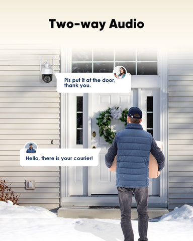 Wireless Outdoor PTZ Security IP Camera - 5MP, 20X Optical Zoom, High Speed, 5.3-106mm Lens, Color Night Vision, AI Human Detect & Auto Tracking, Two-Way Audio, H.265, Support RTSP & ONVIF, FTP & SMTP Alarm