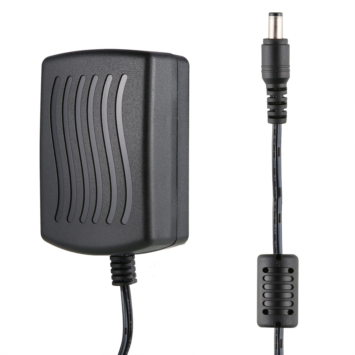 12V 2A UK Power Supply Power Adapter, UL-Listed, Power Cord with 5.5x2.1mm Tips, AC 100-240V to DC 12V 2A Transformers for LED Strip Lights, CCTV Camera, Security DVR System, Routers, Home Appliances