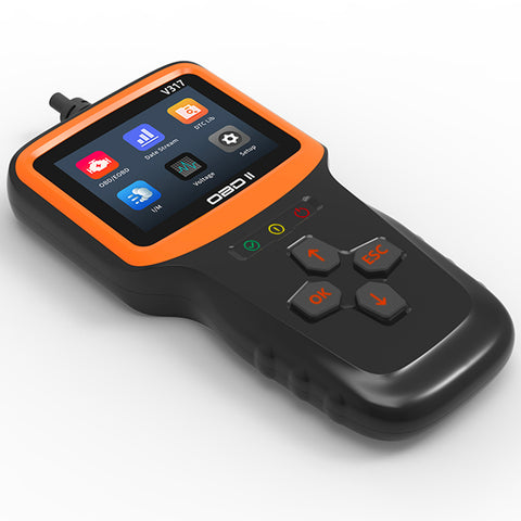 OBD2 Car Code Scanner w/ 2.8" Color Screen Automotive Check Vehicle Engine Light (CEL) Tool