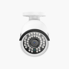 Certified Refurbished 3MP Full HD PoE IP Bullet Security Camera w/ Audio Recording for SANNCE NVR N98PBD/N96PBK