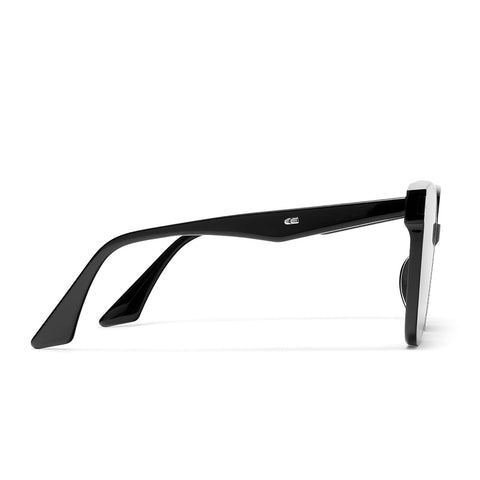 Square Polarized Sunglasses for Women Men Oversized Vintage Shades, Acetate Frame with Nylon Lens