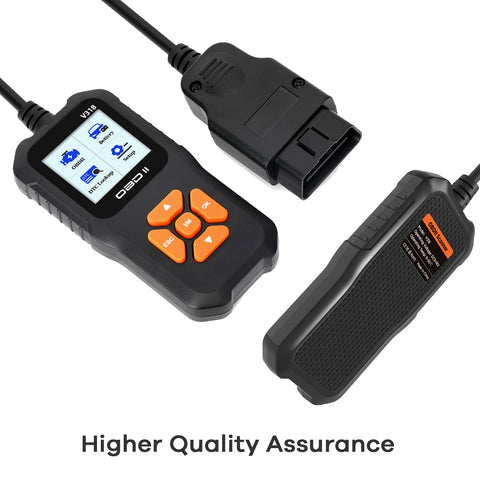 OBD2 Scanner w/ Color Screen, Car Engine Fault Code Reader Erase Enhanced OBD II Diagnostic Scan Tool, Check State Emission Monitor Status