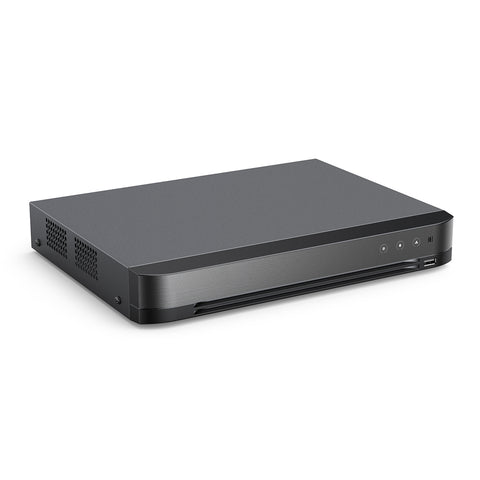4K 16 Channel Hybrid 5-in-1 Digital Video Recorder, Human & Vehicle Detection, H.265+, Dual Hard Drive Bays, Line Crossing Detection, Intrusion Detection & Motion Detection