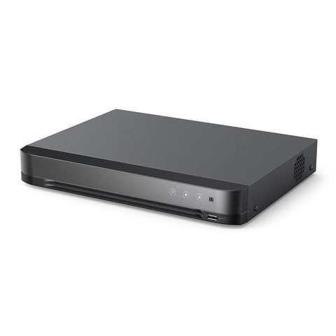 4K 16 Channel Hybrid 5-in-1 Digital Video Recorder, Human & Vehicle Detection, H.265+, Dual Hard Drive Bays, Line Crossing Detection, Intrusion Detection & Motion Detection
