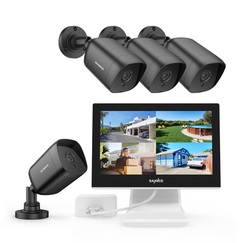 Best outdoor wireless security camera system with dvr and sales monitor