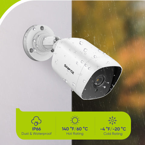 1080p 16 Channel 16 Camera Outdoor Wired Security System, Smart Motion Detection, 100 ft Infrared Night Vision, IP66 Weatherproof