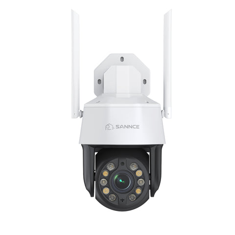 Wireless Outdoor PTZ Security IP Camera - 5MP, 20X Optical Zoom, High Speed, 5.3-106mm Lens, Color Night Vision, AI Human Detect & Auto Tracking, Two-Way Audio, H.265, Support RTSP & ONVIF, FTP & SMTP Alarm