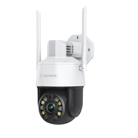 Wireless Outdoor PTZ Security IP Camera - 5MP, 20X Optical Zoom, High Speed, 5.3-106mm Lens, Color Night Vision, AI Human Detect & Auto Tracking, Two-Way Audio, H.265, Support RTSP & ONVIF, FTP & SMTP Alarm