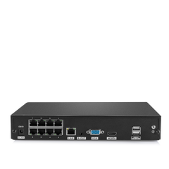 4K 8 Channel H.265+ Security PoE NVR - Support up to 10CH for 8 x PoE Cameras + 2 x WiFi IP Cameras, ONVIF Supported, Audio Recording