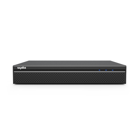 4K 8 Channel H.265+ Security PoE NVR - up to 10CH for 8 x PoE Cameras + 2 x WiFi IP Cameras, ONVIF Supported, Audio Recording